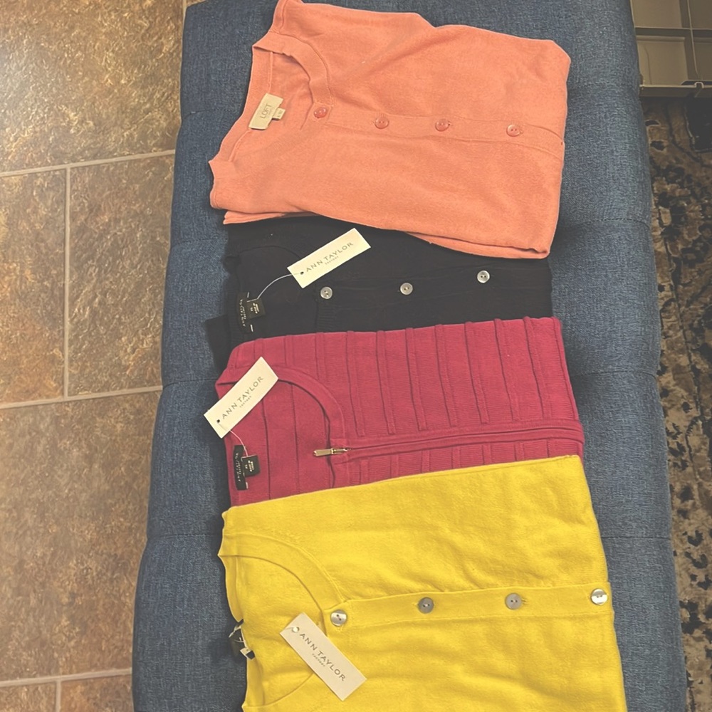 Ann Taylor cardigan lot